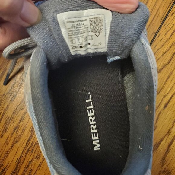 Women's Merrell Hiking Shoe. Size 7, Blue/Gray, Vibram Sole, Great Cond! - Picture 8 of 8